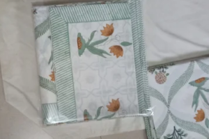 Sanganeri Printed Bedsheet